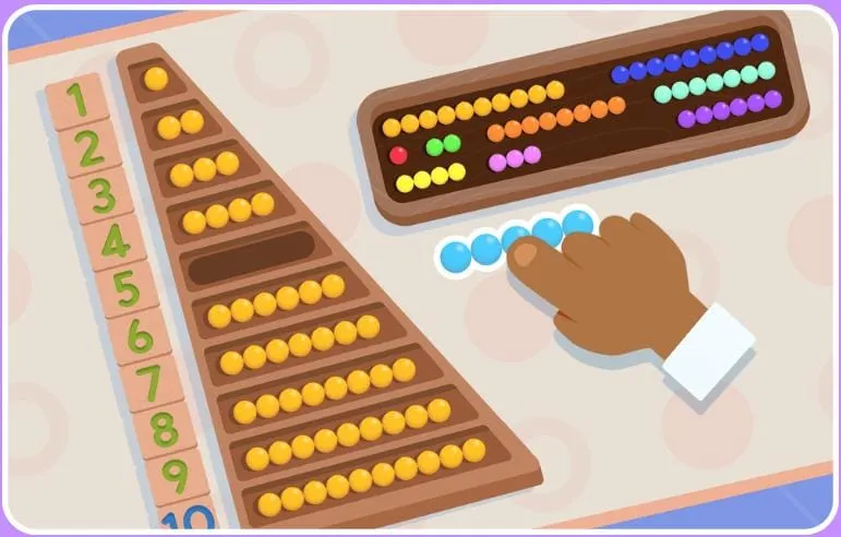 Bead Stair matching screen