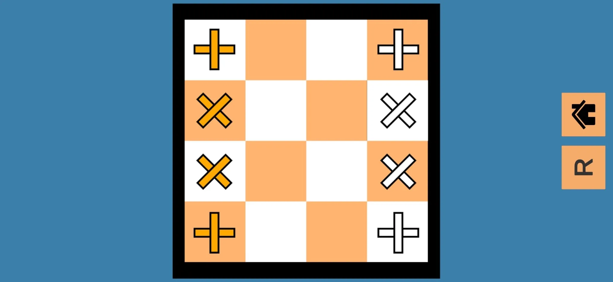 Mini Chess prototype board view