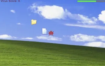 Virus Chaos gameplay screen